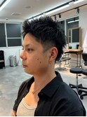 メンズショート/アップバング/ビジネスヘア/千葉駅/保立大翔