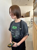 イノセントヘア(innocent.hair) 透明感カラー秋色マロンベージュ