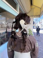 コティー ヘアアンドビューティー(Cottie HAIR&BEAUTY) 卒業式＊袴スタイル♪♪