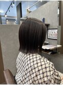 切りっぱなしボブ