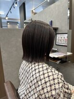 ザラブズラフズヘアー 守恒店(the loves laughs hair) 切りっぱなしボブ