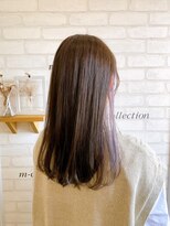 エムコレクション 丸亀店 インナーカラーパープル◎20代30代