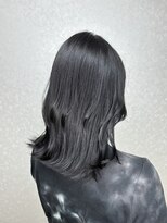 美容室 ハルミ ヘア リゾート 川口店(Harumi Hair Resort) 前髪/アンブレラカラー/こなれミディ/イメチェン/ウェーブパーマ