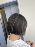 外国人風コントラストハイライト☆ 白髪ぼかし/髪質改善/個室