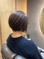 ロエ 平尾山荘(loe)&nbsp;【立体感で白髪を魅せる】白髪ぼかしハイライトボブ