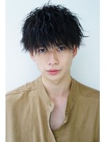 ゼンコー アオヤマ(ZENKO Aoyama)&nbsp;メンズカット波巻きパーマツイスパシャドウフェザー