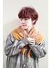【平日限定】ショートカット+艶感カラー+プレミアムトリートメント/ショート