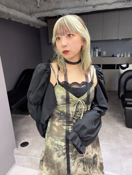 ロテ 名古屋 名駅店(Lote.) ミディアムヘア/デザインカラー/フェイスフレーミング/名古屋