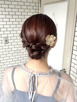 フェリーチェ(Felice)&nbsp;シニヨン ヘアセット 参列ヘア お呼ばれヘア 和装ヘア