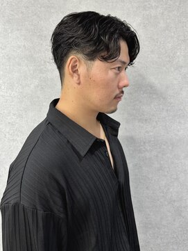 リオールバイニアウ(RE:ALL by Niau) センターパートニュアンスパーマルーズパーマ群馬太田眉毛