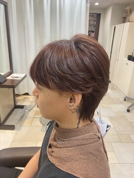 アロット 溝の口店(a.lot) 韓国風毛流れシースルーマッシュ