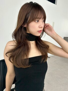 ユーフォリア 新宿店(Euphoria) 大人可愛いシフォンベージュブリーチなし透明感ロング