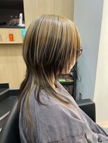 レム 仙台店(L.E.M)&nbsp;中性ウルフ×デザインカラー《L.E.M仙台店》