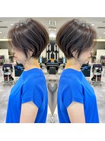 バンプ ギンザ(BUMP GINZA) 30代40代50代大人ショート髪型丸顔前髪あり似合わせ 安