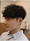 メンズ・シャドウパーマ