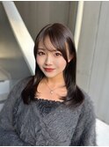 髪質改善　艶＆透明感グレージュカラー