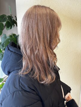 ランリ 名古屋名駅(ranri) ミルクティーベージュ/ニュアンスピンク