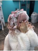 猫耳ツインテ