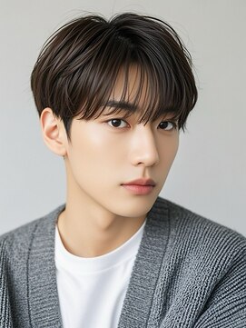 エイチ メンズ(H) ニュアンスパーマフェードシャドウパーママレットヘアツイスト