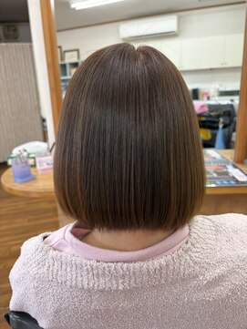 ヘアーズ サエミ 髪質改善カラー(イチ・ゴカラー＋ダメージリペアトリートメント)