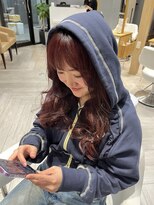 アヴァンス 広島本通店(AVANCE.) 着物ヘア/大人ガーリー/ダークアッシュ/似合わせカット