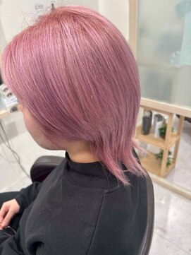 ハコ(HACO) ケラフェクト使用でブリーチ毛のダメージも最小限に♪