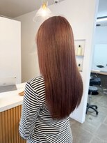 クララジャパン ナベシマ(CLALA JAPAN Nabeshima)&nbsp;縮毛矯正　質感ストレート　髪質改善カラー　顔まわり　ブリーチ