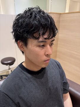 オム グランド(HOMME GRAND) 大人無造作パーマ