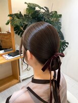 ヘアコレクション アンジュ(Hair collection Unge)&nbsp;ヘアセット シニオンヘアセット