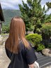 オープン記念！【二回目以降の方】カット+縮毛矯正+髪質改善TR