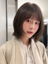 サンドハーツギンザ(sand Hearts ginza)&nbsp;レイヤーボブ/顔まわりレイヤー/縮毛矯正/髪質改善