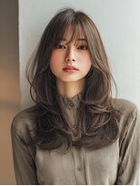ダル 渋谷/表参道(DAL.)&nbsp;レイヤーカット/ハッシュカット/ブラウン/前髪カット
