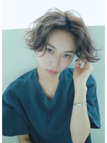 ナヌーク シブヤ(nanuk shibuya)&nbsp;【nanuk】ショートヘアも抜け感が大事◇ミントカラーで透け感を