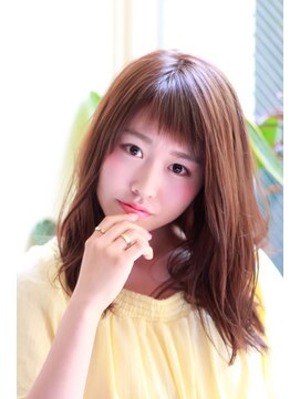 ヘアサロン トラヴィス(hair salon Travis) 愛されショートバング、リラックスウェーブ