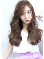 ラエティス(Laetus)&nbsp;人気♪３Ｄホイルカラー×デジタルパーマのオシャレロング