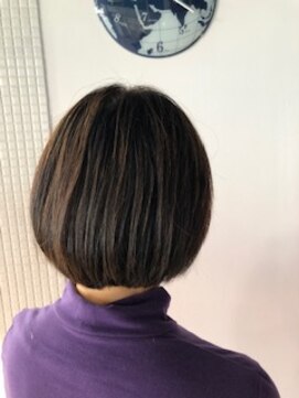 スタジオ アルファプラス 日暮里店(studio α+) ブラウン×レイヤーボブ♪【スタジオアルファプラス日暮里】