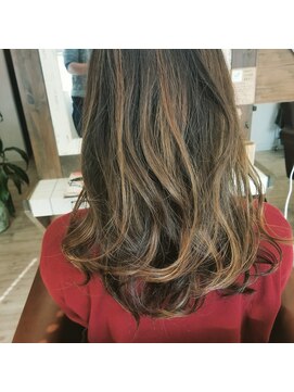 ビケット (Biquette) ロングレイヤー×ハイライトカラーby加藤