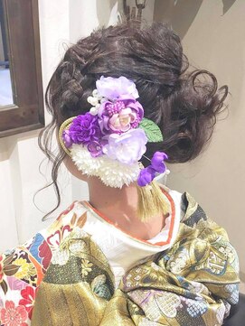 カフール(hair salon CAFULE) 成人式アレンジ
