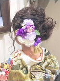 成人式アレンジ