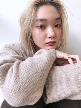 ガレージ バイ グリーン 原宿 表参道(Garage by green) 【loki】ブロンドベージュ