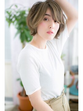 ミック ヘアアンドメイク アップ 駒込店(miq Hair&Make up) アシンメトリー・・・上級者ボブ