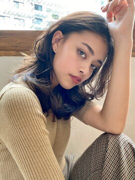 シークエンス 外苑前(SEAQUENCE) 大人のオリーブカラー[外苑前/髪質改善/白髪染め/ショート]