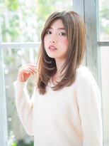 オーブ ヘアー ブランコ 久米川店(AUBE HAIR Blanco)&nbsp;さらさらストレート★大人セミディ