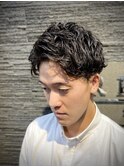 【好印象】スパイラルパーマ/理容室/メンズ/銀座/ヒロ銀座/