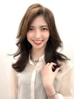 アリュウル 表参道 青山(Allure)&nbsp;かきあげ前髪上品な色気くびれロングレイヤー【千葉】
