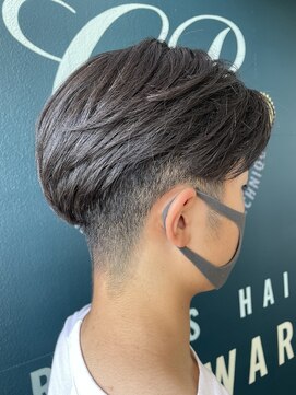 クレップスヘアーヒマワリ(CRE'PS HAIR HIMAWARI) センターパート　艶髪改善/縮毛矯正