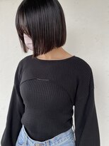 ヘアースタジオゼン アドバンス(hair studio Zen advance)&nbsp;地毛風ストレート×切りっぱなしボブ