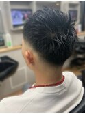 20代30代40代メンズ刈り上げフェードスタイル短髪ワイルド