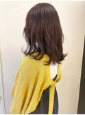 春ピンクブラウンカラー［CERCA新宿/新宿西口］