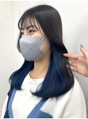 ALIVE Kichijoji /　インナーカラー×ブルーカラー